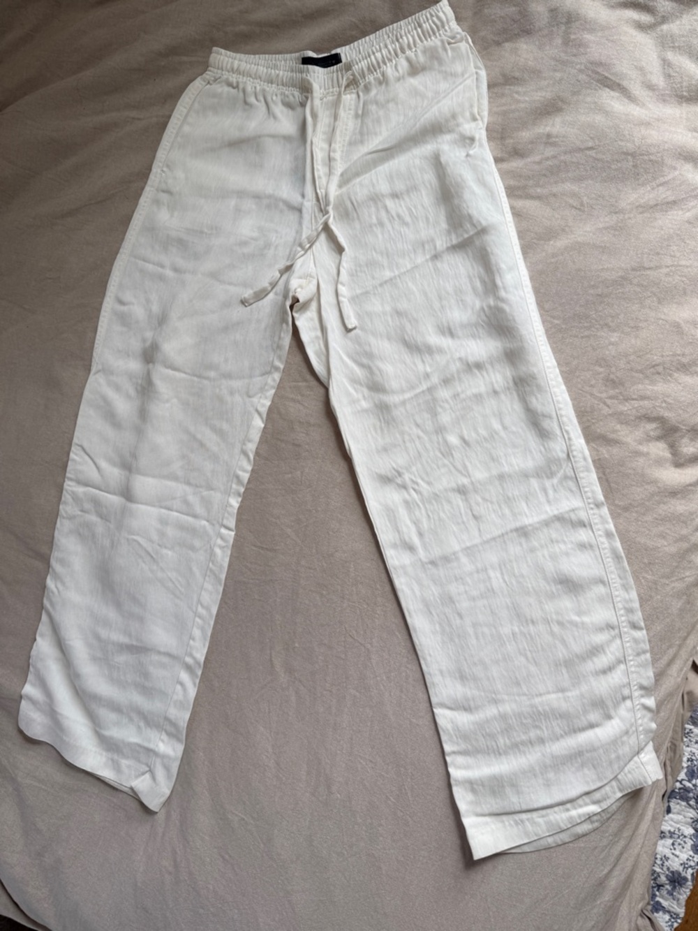 Zara Wide-Leg Drawstring Pants